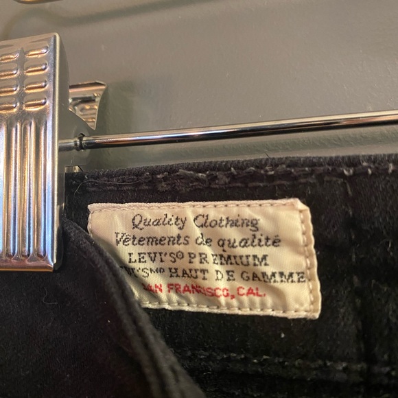 Levi’s Premium 721 High Rise Skinny Jeans in Black Sheep EUC - Picture 6 of 7